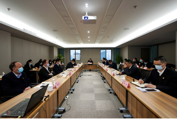 40001百老汇集团召开党史学习教育总结会议